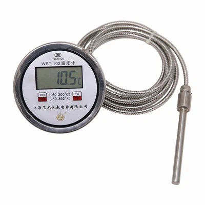 Axiale thermometer
